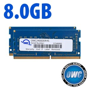 8GB (2x 4GB) DDR4-2400 Kit for all 2017 Apple iMac 5K 27"