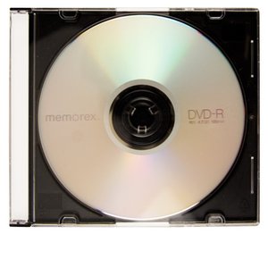 OWC 16X DVD-R 4.7GB Blank DVD Media in Slimline Jewel Case - Single Disc